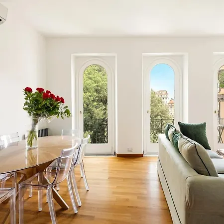 Trilussa Stylish Penthouse Apartment Rome Exterior photo