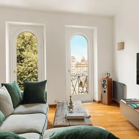 Trilussa Stylish Penthouse Apartment Rome Exterior photo