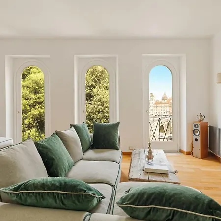 Trilussa Stylish Penthouse Apartment Rome Exterior photo